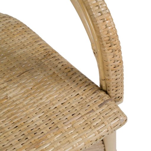 Cadeira de Sala de Jantar Natural Rotim 55 X 60 X 84 CM - Image 8