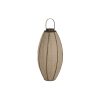 Castiçais Natural Juta Bambu 40 x 40 x 80 cm