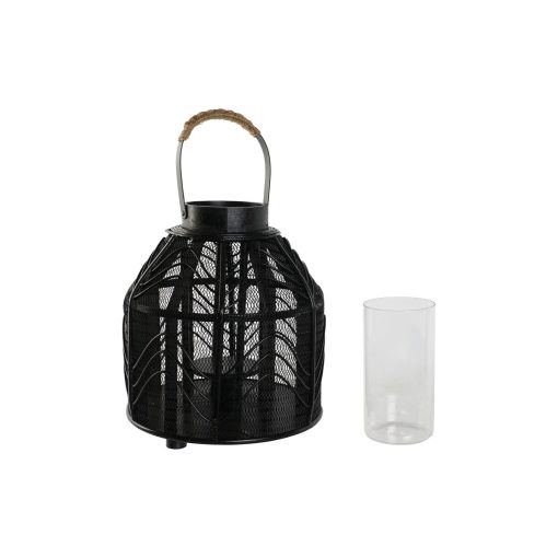 Castiçais Preto Metal 26,5 x 26,5 x 28 cm - Image 5