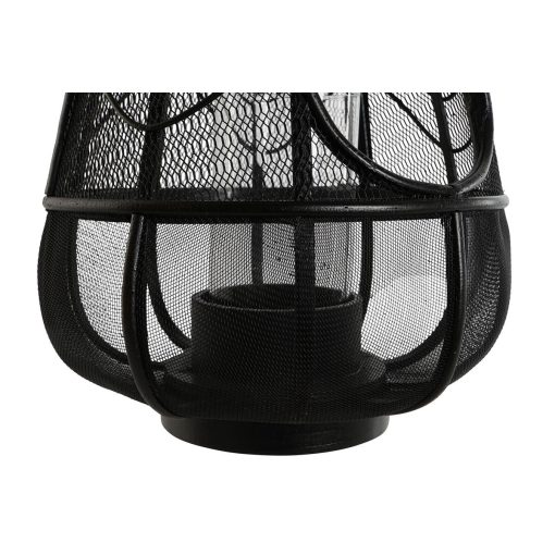 Castiçais Preto Metal 28 x 28 x 50 cm - Image 4