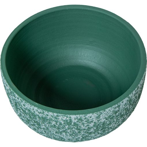 Conjunto de vasos Verde Cerâmica 3 Peças