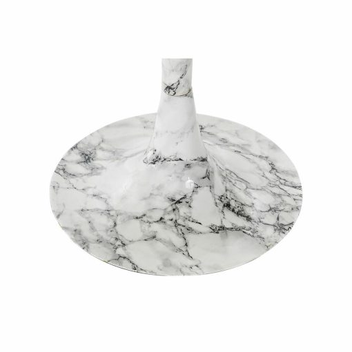 Consola Branco Dourado Alumínio 51 x 51 x 51 cm - Image 2