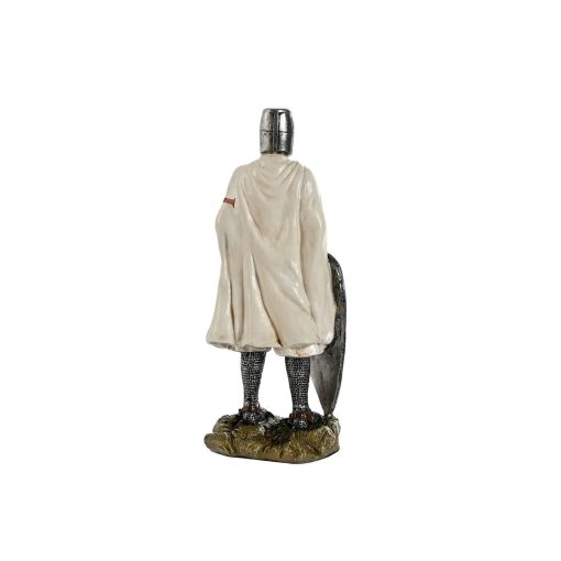 Figura Decorativa Branco Vermelho Resina 9 x 8 x 21 cm (2 Unidades) - Image 3