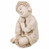 Figura Decorativa Cinzento Poliresina Buda 25 x 34 x 25 cm