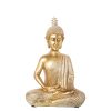 Figura Decorativa Dourado Acrílico Plástico Melamina Buda