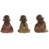Figura Decorativa Laranja Coral Lima Resina Monge Oriental 10