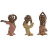 Figura Decorativa Laranja Coral Lima Resina Monge Oriental 11