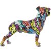 Figura Decorativa Multicolor Plástico Cão 13 x 29 x 26 cm