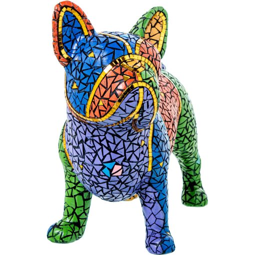 Figura Decorativa Multicolor Plástico Cão 34 X 15 X 27 CM