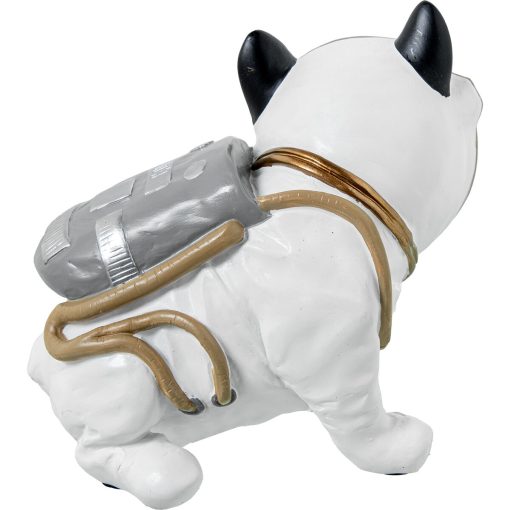 Figura Decorativa Plástico Cão Astronauta 19 x 14 x 18 cm