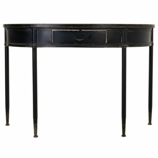Hall de Entrada Preto Metal 44 x 80 x 120 cm - Image 3