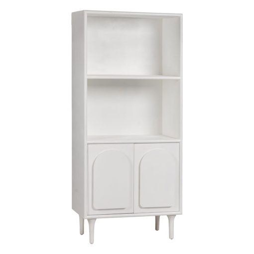 Livraria BERET Branco Madeira de abeto 80 x 40 x 175 cm