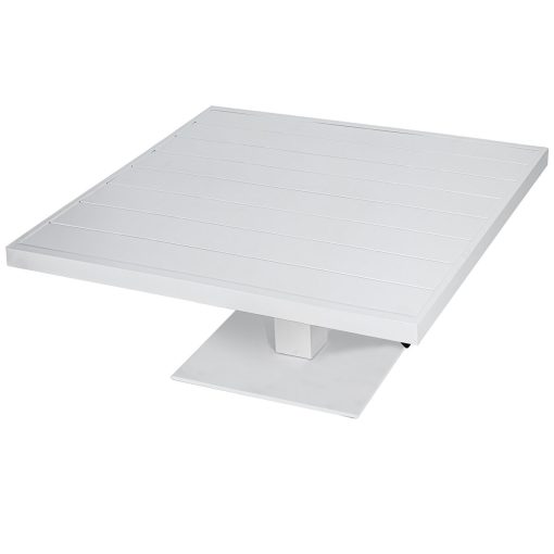 Mesa Branco 101 x 101 cm Regulável