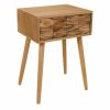 Mesa de Cabeceira Natural 63 x 38 x 44 cm