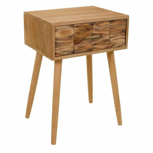 Mesa de Cabeceira Natural 63 x 38 x 44 cm