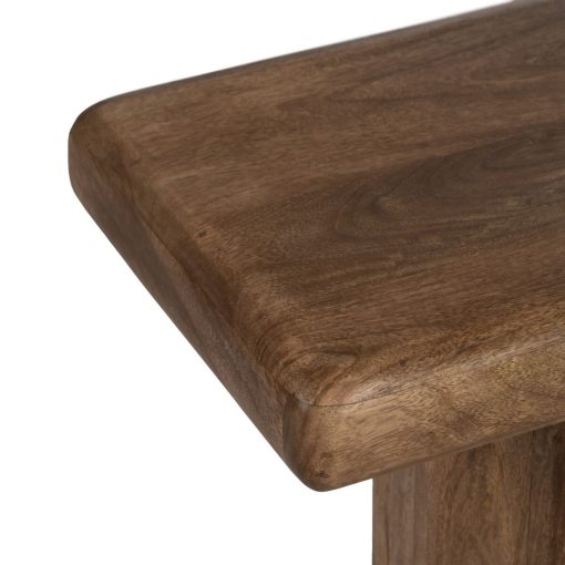 Mesa de Centro Castanho Madeira de mangueira 120 x 35 x 45 cm - Image 3