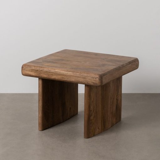 Mesa de Centro Castanho Madeira de mangueira 60 x 60 x 45 cm - Image 2
