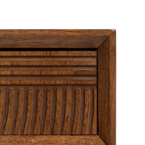 Mesa de Centro LAGOM Preto Natural Ferro Madeira da borracha 120 x 60 x 40 cm - Image 7