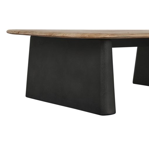 Mesa de Centro Preto Natural 120 x 60 x 32 cm - Image 4