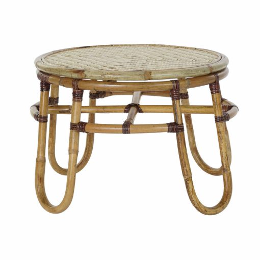 Mesa de apoio Bambu Rotim (60 x 60 x 42 cm)