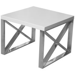 Mesa de apoio Branco 50 x 43 x 50 cm