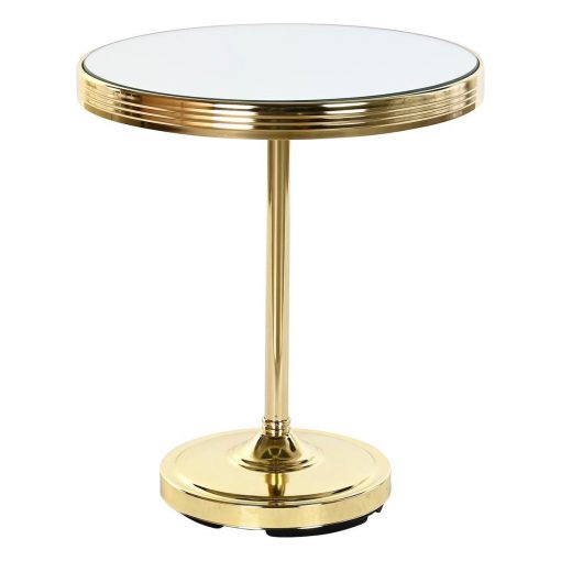 Mesa de apoio Espelho Dourado Latão (42