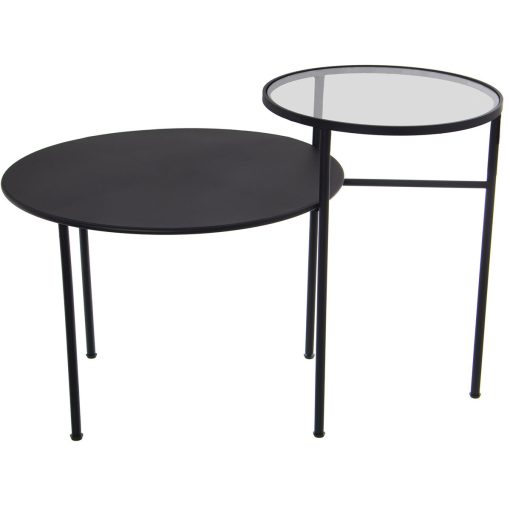 Mesa de apoio Preto 85 x 56 x 59 cm