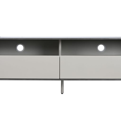 Móvel de TV Branco Bege 220 x 42 x 41,5 cm - Image 6