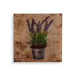 Pintura Lavanda Cristal 1 x 30 x 30 cm