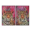 Pintura Leopardo Tropical 83 x 3