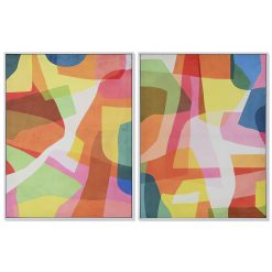 Pintura Moderno 63 x 3 x 83 cm (2 Unidades)