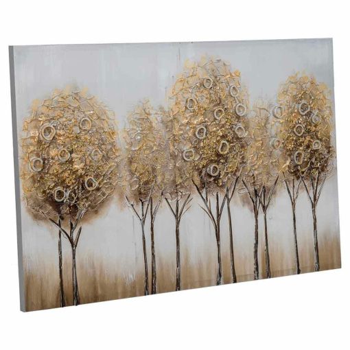 Pintura Nature Tela Madeira de abeto 90 x 3 x 60 cm