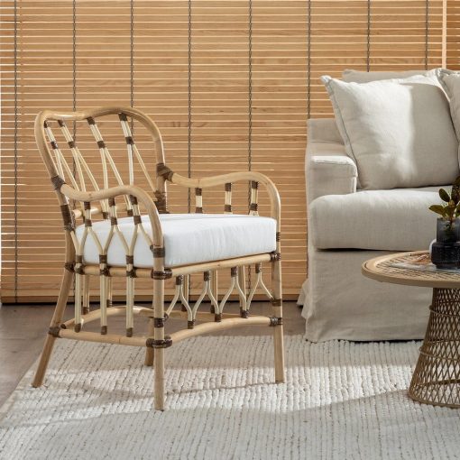 Poltrona Natural Rattan Room 58 X 62 X 85 Cm