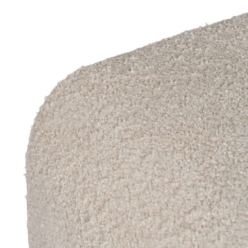 Puff Bege Poliéster 67 X 48 X 47 CM - Image 3