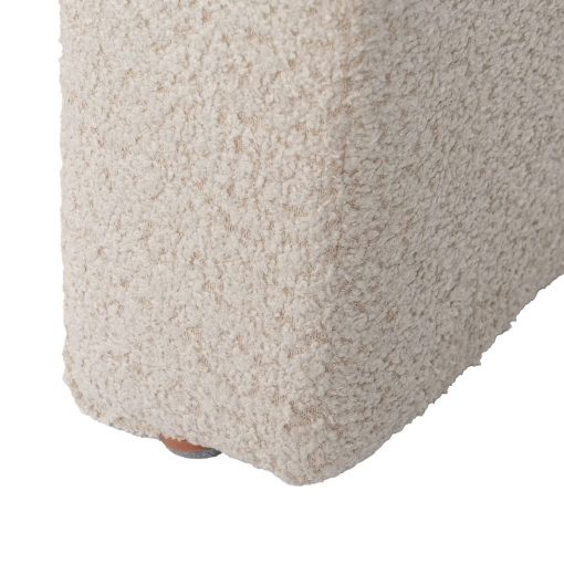Puff Bege Poliéster 67 X 48 X 47 CM - Image 7