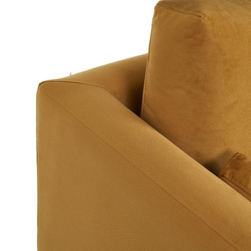 Sofá 200 x 98 x 97 cm Amarelo - Image 5