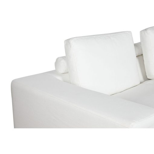 Sofá Branco Moderno 286 x 95,5 x 57 cm - Image 5