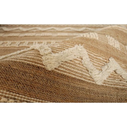 Tapete Branco Castanho Boho 200 x 300 x 1 cm - Image 2