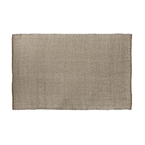 Tapete Branco Natural 150 x 1 x 230 cm