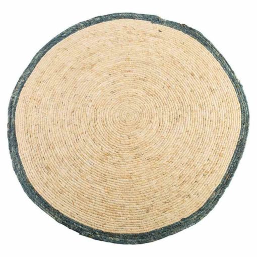 Tapete Castanho Fibra natural 120 x 120 cm Circular