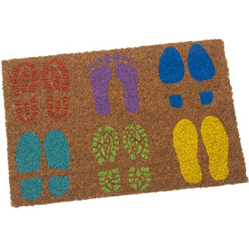 Tapete footprints Multicolor 40 x 2 x 60 cm