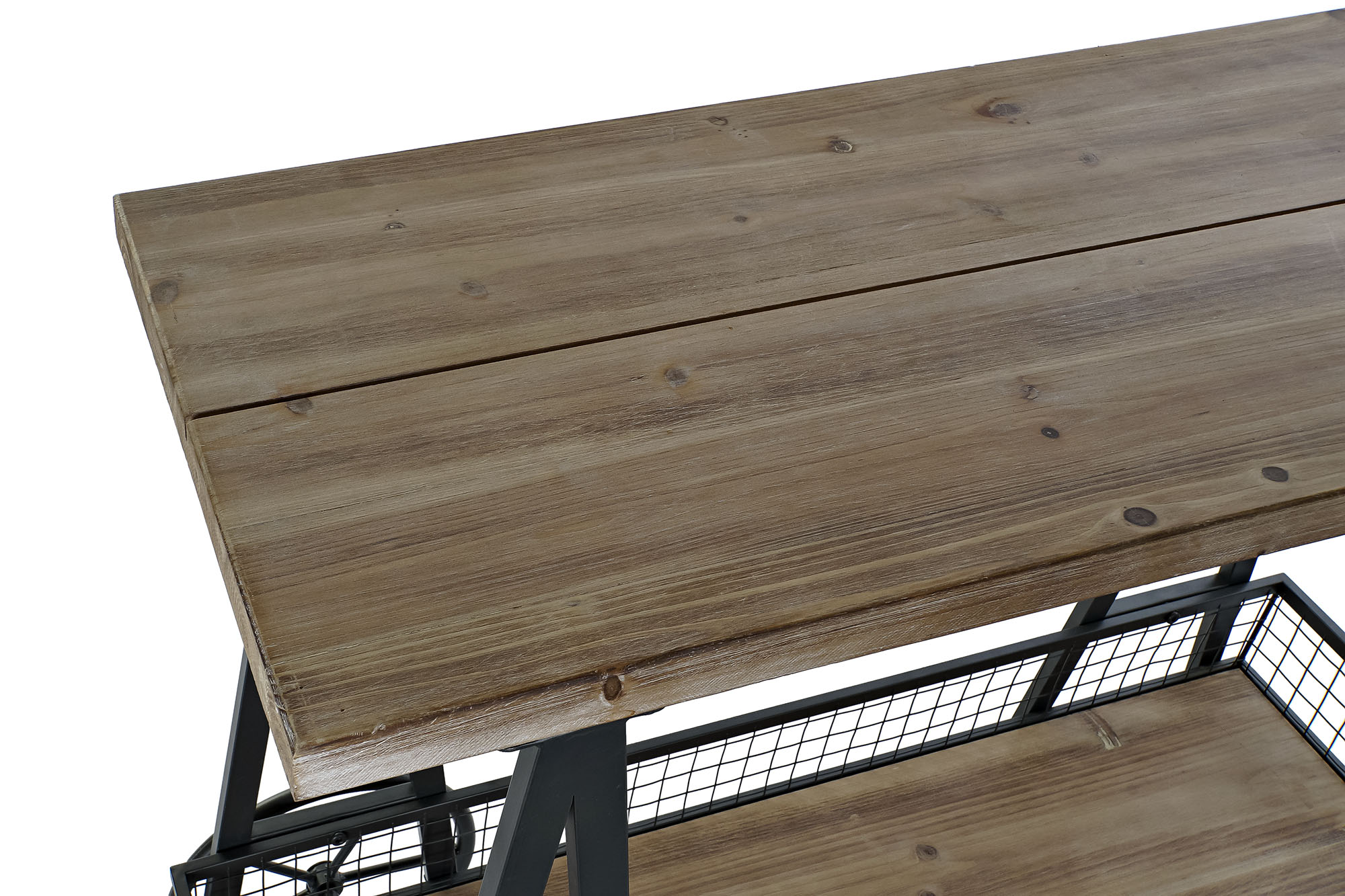 Consola Metal e Madeira Abeto Estilo Industrial - Image 5