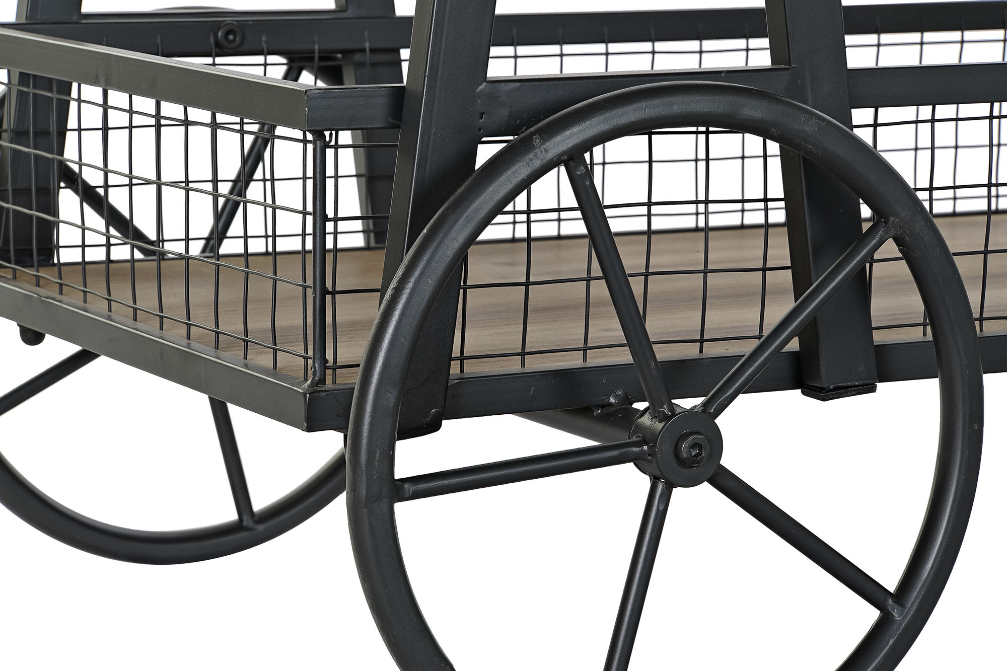 Consola Metal e Madeira Abeto Estilo Industrial - Image 4