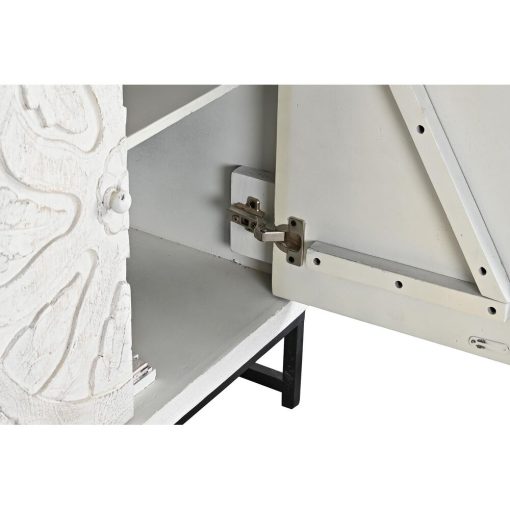 Aparador   Branco Metal Madeira de mangueira 150 x 38 x 80 cm - Image 4