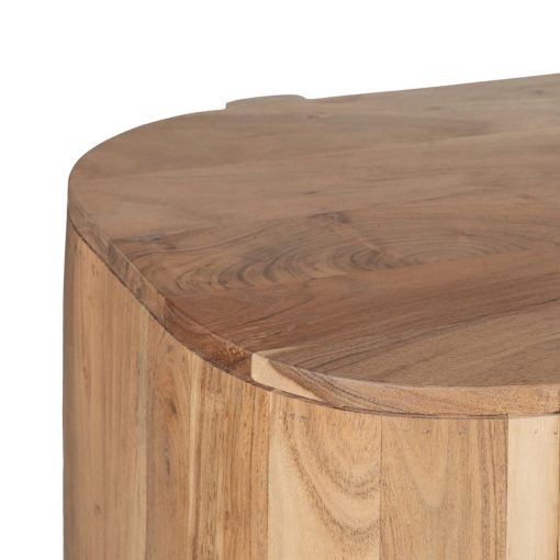 Aparador CREEL Natural Cristal Madeira de mangueira 180 x 40 x 80 cm - Image 4