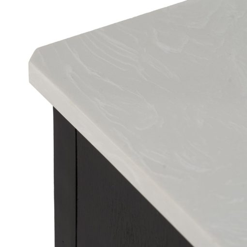 Aparador MODS Branco Preto Madeira MDF - Image 4