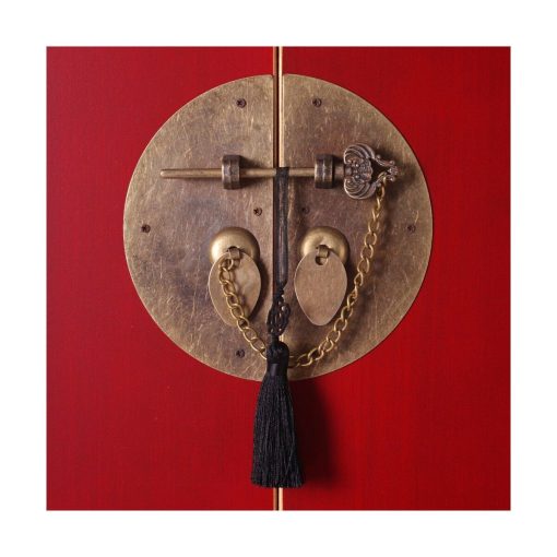 Armário ORIENTE 63 x 33 x 131 cm Vermelho Madeira - Image 3