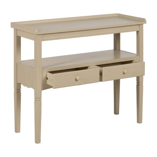 Aparador com Gavetas Creme 90 x 33 x 75 cm - Image 3