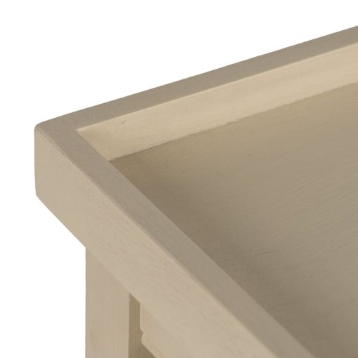 Aparador com Gavetas Creme 90 x 33 x 75 cm - Image 4