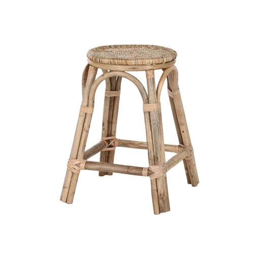 Banqueta Natural vime Rotim 37 X 37 X 49